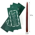 thumbnail image 2 of Patrician Hand Dipped Taper Candles 12 Pack Burgundy, Dripless and Smokeless, 2 of 4