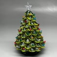 thumbnail image 3 of KURT S. ADLER Battery Operated LED Lighted Ceramic Christmas Tree JEL2152, 3 of 7