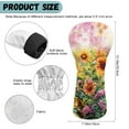 thumbnail image 6 of Yuyamidu Sunflowers Golf Headcovers, Waterproof PU Leather Golf Head Covers for Hybrid Fairway Driver Pink Flowers Golf Head Protective Cover, 6 of 7