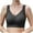 Black, variant on 2PC Womens Bras Vest Warm Muscle Gathering Adjustable Upper Support Minimizer Bras for Women,Black,XXL