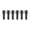 Black, variant on Wanyifa Titanium Ti Allen Hex M5x16 18 20mm Tapered Head Bolt with Washer Screw for Bicycle,Silver,M5x16mm,6 Pcs