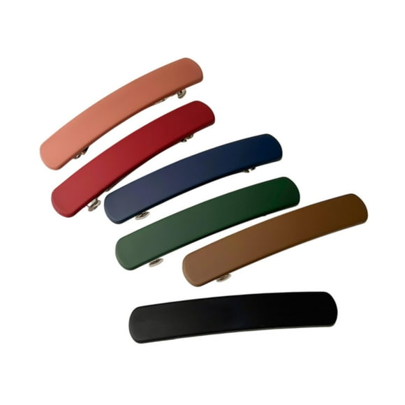Abbracc 6 Pieces Hair Barrettes Lady,for Fine Thick Medium Hair,Spring French Hair Clips