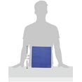 thumbnail image 3 of School Smart 086393 Vinyl General Purpose Round Ring View Binder- 1.5 In- Blue, 3 of 3
