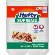 Hefty® Supreme™ Trays 200 ct Bag