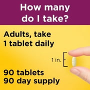 Nature Made Multivitamin For Women 50+ with No Iron Tablets, Womens Multivitamin, 90 Count