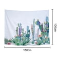 thumbnail image 2 of Coofit Wall Tapestry Decorative Cactus Hanging Tapestry Wall Blanket Photo Backdrop, 2 of 2
