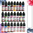 thumbnail image 4 of Vibrant Colors Diffusion Pigment Colorant High Concentrated Alcohol-Based Ink Concentrated Epoxy Resin Paint Colour Dye for DIY Crafts Jewelry Making Accessories, 4 of 19