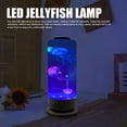 thumbnail image 3 of Lámpara De Medusas, 7 Colores Noche De Medusa, 3 Velocidades De Flujo De Agua, Luz De Medusas LED De Fantasía, Decoraciones De Lámparas De Mesa Para La Oficina En Casa,, 3 of 7