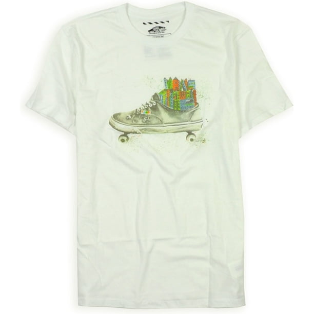 Camiseta gráfica Marco Vans Hombre Blanco XX-Large