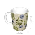 thumbnail image 2 of Yiaed Skull Snake Print Ceramics Coffee,Large Handle Design,Extra Large Tea and Coffee Cup for Office and Home Mugs, 2 of 6