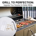 thumbnail image 6 of KEXWAN Natural Gas to Propane Brass Nozzle Conversion Kit with Wrench, for Blackstone 28" 36" Griddle Rangetop Combo Grill Stove, 16PCS Nozzles Replacement Set, 6 of 6