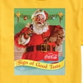 thumbnail image 3 of Coca-Cola - Sip Of Good Taste Vintage Coca Cola Santa - Men's Short Sleeve Graphic T-Shirt, 3 of 5
