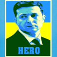thumbnail image 3 of CafePress - Ukrainian President Zelenskyy Ukraine Flag T Shirt - Women's Traditional Fit Dark T-Shirt, 3 of 4