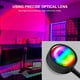 thumbnail image 4 of RGB Sunset Atmospheres Lamp 360 ° Ajustable Sunset Proyección Luz USB Romántico LED Luz nocturna co Tomshoo Lámpara de fotografía, 4 of 7