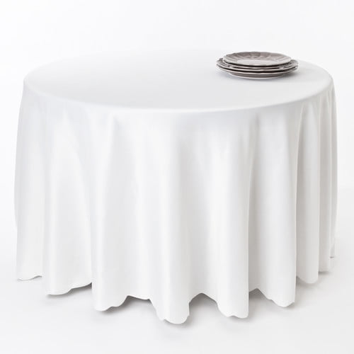 Saro Satin Scalloped Edge Table Cloth Liner