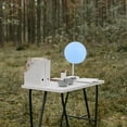 thumbnail image 4 of HINTRMENT Pendant Lamp Shade Blue Acrylic Lampshade For Bedroom Use 1Pack, 4 of 5