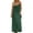 Dark Green, variant on Women's Backless V-Neck Strapless Long Maxi Dress Sleeveless Casual Summer Loungewear Run Small Size Up Summer Essential Wardrobe Staple Classic Trendy Sky Blue XL