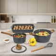 thumbnail image 2 of 2pack Batería de Cocina Sofia Ceramic  + Utensilios Color Gris, 2 of 9