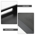 thumbnail image 2 of Rectangle Tea Tray Solid Wood Tea Tray Coffee Snack Food Plate Food Serving Tray for Cafe Restaurant, 2 of 8