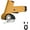 Yellow, variant on Cordless Electric Scissors,Rechargeable cutter with LED light, suitable for cardboard, carpet, packaging, fabric, and DIY crafts
