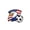 🔥 D_New, variant on TTJ Football Match Badges, Brooches, Souvenir Cheering Gift Pin, Sports Event Commemorative Enamel Button, Soccer Party Favor Collector's Keepsake