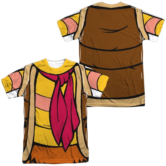 Fraggle Rock Gobo Uniform Unisex Adult Sublimated Costume T Shirt (Front/Back), Small