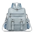 thumbnail image 6 of PRIYAL PU Leather Small Backpack for Women | Fashion Tassel Ladies Small Diaper Bag - Mini Backpack Purse Suitable for Travel, Work, 6 of 11