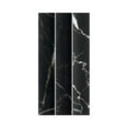 thumbnail image 3 of The Tile Life Lyrical 4.5 in x 4.5 in Marquina Matte Fluted Porcelain Tile Sample 1 Piece, 3 of 17