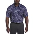 thumbnail image 2 of Ben Hogan Men's and Big Men’s Painted Foliage Print Short Sleeve Golf Polo Shirt, up to Size 5XL, 2 of 5
