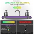 thumbnail image 6 of Galaxy A13 5G Case, Samsung A13 5G Case with HD Screen Protector, [Military-Grade] Magnetic Ring Holder Kickstand Shockproof Protective Phone Case for Samsung Galaxy A13 5G, Purple, 6 of 7
