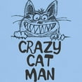 thumbnail image 3 of CafePress - CRAZY CAT MAN T Shirt - Men's Classic Graphic T-Shirt, 3 of 4