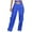 Blue, variant on Tbopshirt Cargo Pants for Women,Womens Pants,Women's Street Style Fashion Design Sense Multi Pocket Overalls Low Waist Sports Pants,Gifts for Women