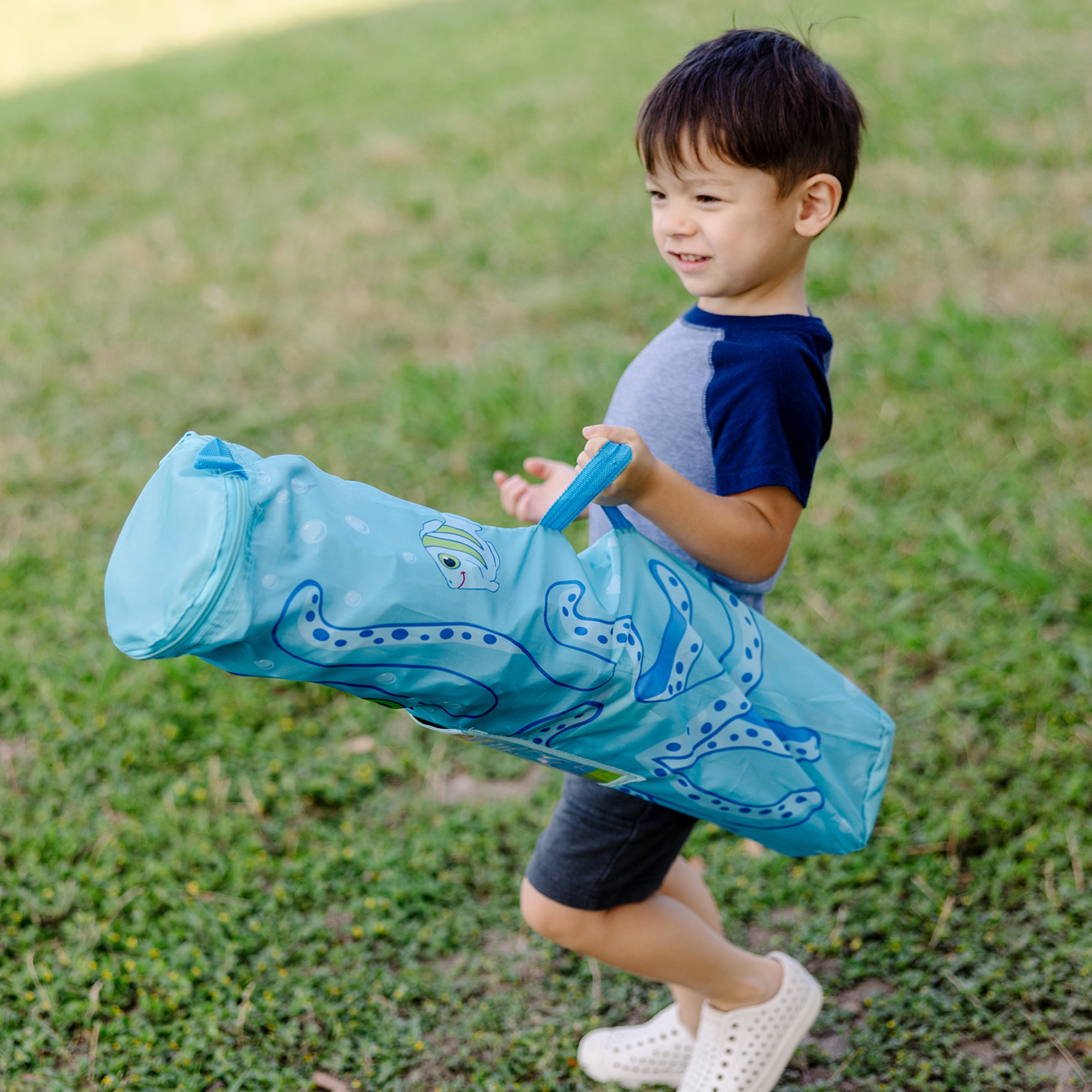 Melissa Doug Sunny Patch Flex Octopus Folding Beach Chair for Kids Walmart