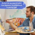 thumbnail image 2 of Juego de pinceles para pintura acrílica y acuarela - Juego de pinceles perfecto para principiantes, niños, artistas y amantes de la pintura, 2 of 3