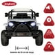 thumbnail image 3 of Camioneta Montable JOYKOO 93 cm Eléctrica para Niños Control Remoto 12v Gris, 3 of 8