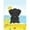 Black, variant on Caroline's Treasures BB2090GF Yellow Labrador Summer Beach Flag Garden Size , Small, multicolor