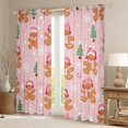 thumbnail image 2 of Manfei Merry Christmas Blackout Curtains Set of 2 (52x84 Each) for Kids, Gingerbread Man Window Curtains, Dreamy Fairy Tale Curtains and Drapes, Curtains and Drapes Home Decor, 2 of 6