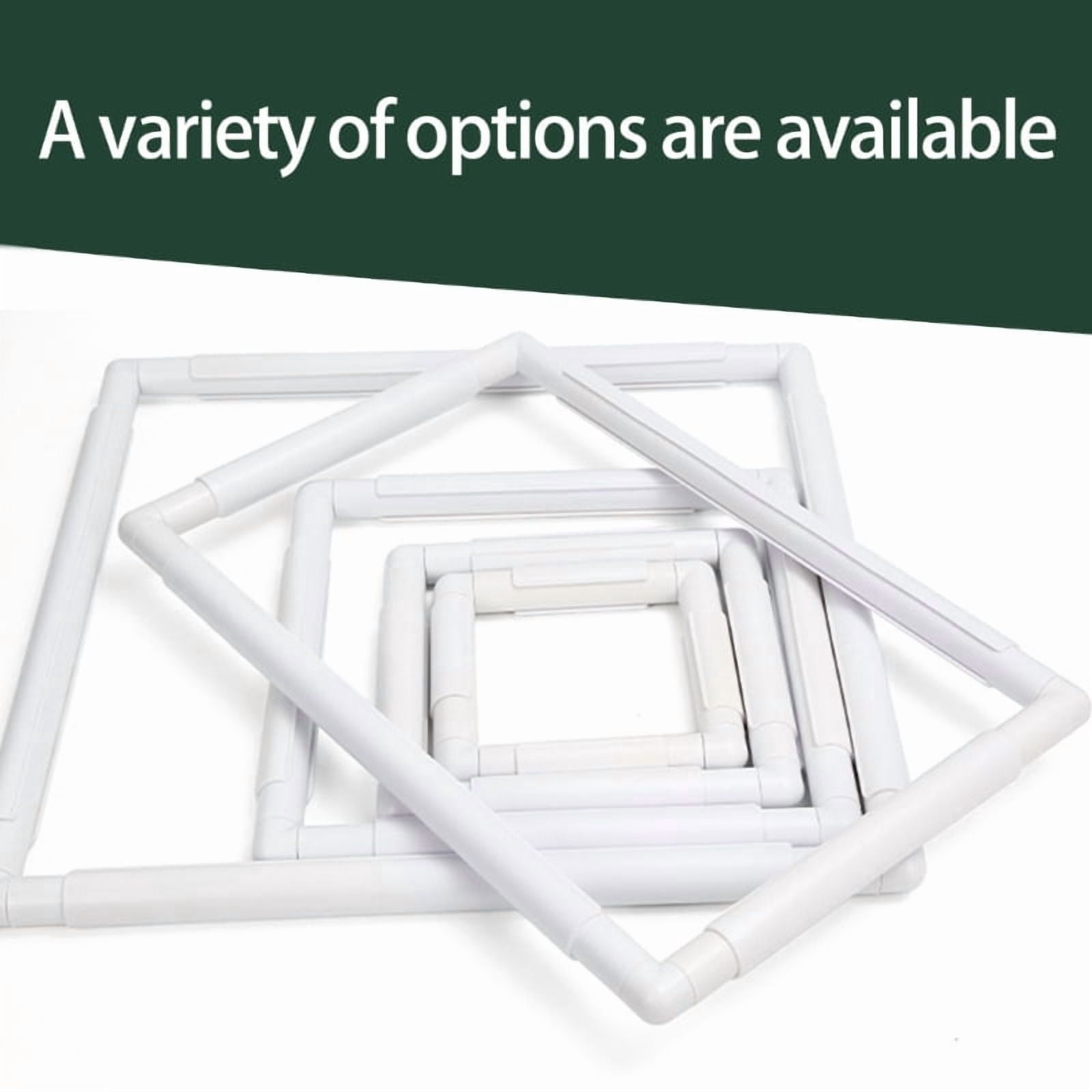 Pack of 3 Embroidery Frame for Crosses Stitching and Punch Needle Crafting
