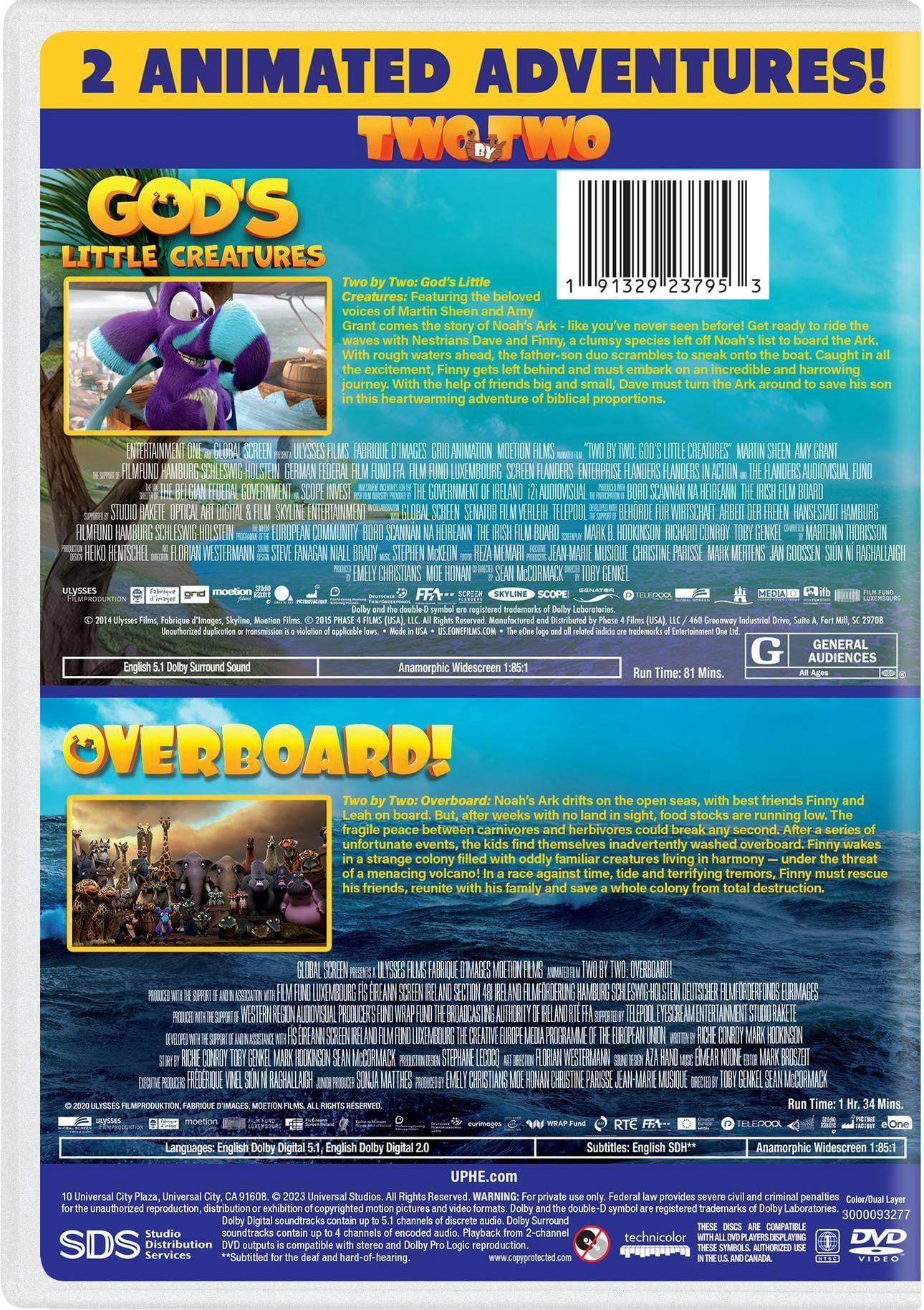 Two by Two: Overboard! / Two by Two: God's Little Creatures