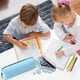 thumbnail image 4 of Estuche para lápices | Estuche con cremallera y organizador de artículos de papelería para la escuela, la oficina y los viajes | Portalápices de gran capacidad con bolsillo interior, 4 of 6