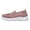Pink, variant on XIMIN Women's Orthopedic Sneakers New Air Cushion Slip on Walking Lightweight Shoes Casual Walking Wide Soft Soled Shoes with Arch Support Comfort Platform Sneakers