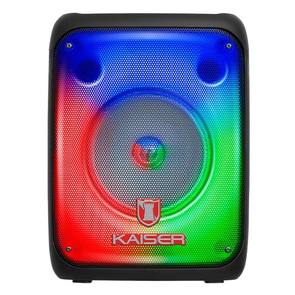 Bocina Bluetooth Kaiser KSW-7006 8 pulgadas 20 W RMS con Luz LED
