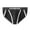 Black#1, variant on Iugvhana Men's Briefs Underwear Low Rise Support Briefs Wide Waistband Bikini Comfortable Cotton Underwear for Men Black#1 M