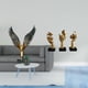 thumbnail image 2 of Estatua De Resina De Pensador Con Alas Extendidas, Escultura De Feng Shui, Adorno Decorativo De Mesa, Artesanías, Recuerdos, Esculturas De Arte Abstracto Para Oficina, Estantería, Sala De, 2 of 8