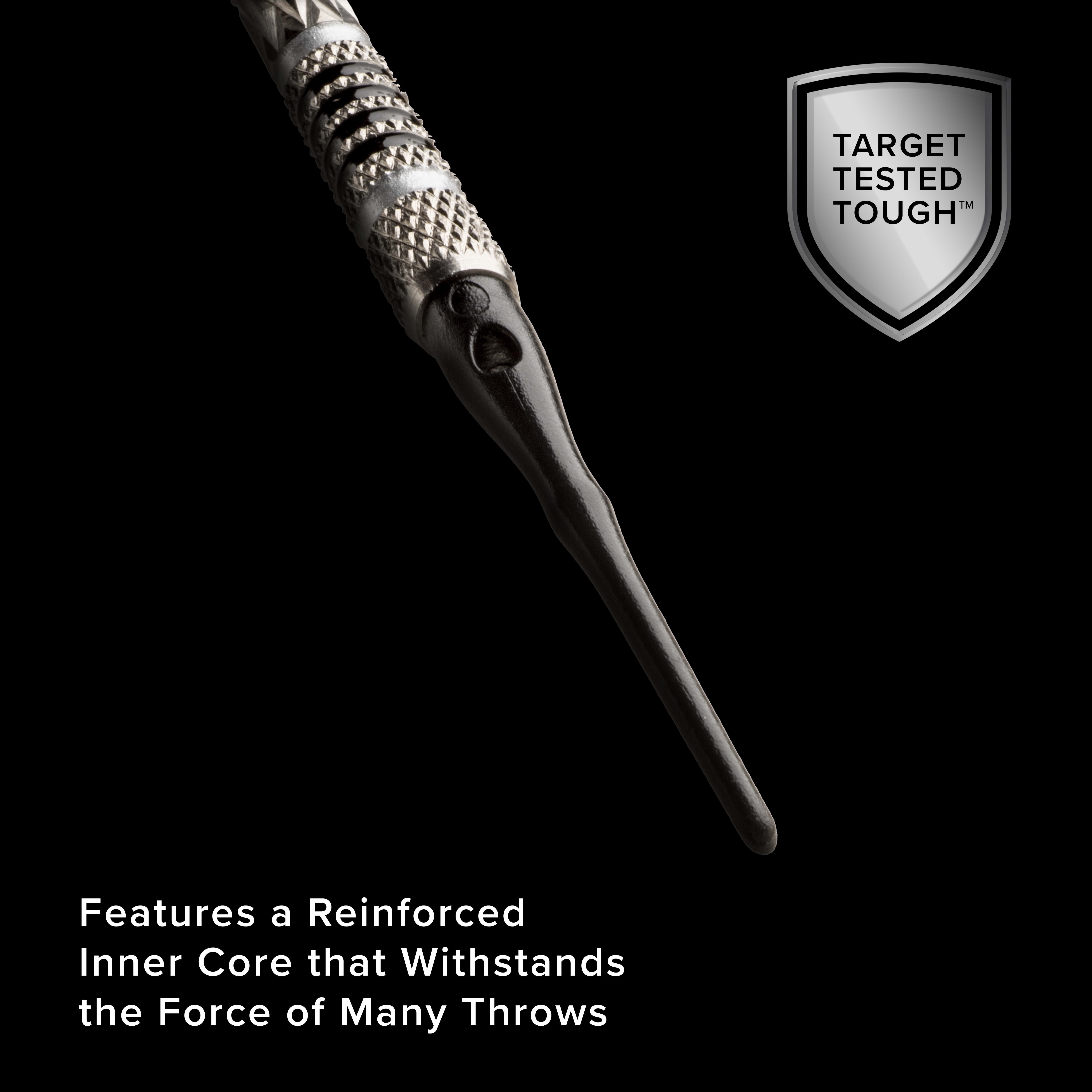 Viper Tufflex III 2BA Black 1000Ct Soft Dart Tips