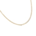 thumbnail image 2 of Cadena Marinera Bitono 3mm Unisex 55cm Oro Italiano Ametrinaa 10k, 2 of 5