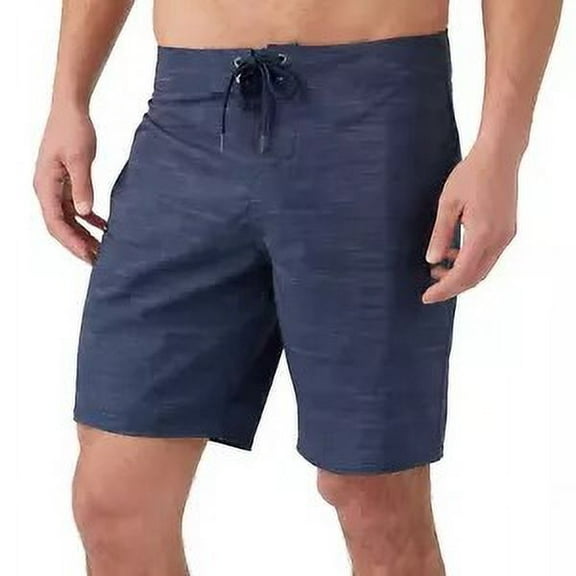 O'Neill Men's 4-Way Stretch 8" Inseam Boardshort, Heather Blue 36