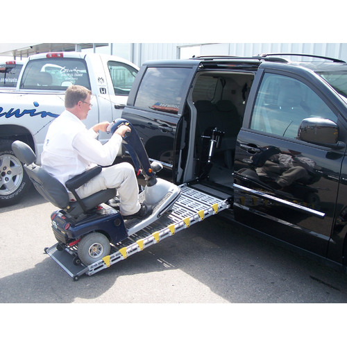 RollARamp Powered MiniFold Ramp