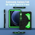 thumbnail image 2 of Case for Samsung Galaxy Tab S10 FE/S9 FE 5G 10.9"/S9/S8/S7 11 inch Multiple Protection Shockproof Contrast Color Cover With Stand and Pen Holder, 2 of 9