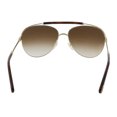 thumbnail image 4 of Chloe  CE141S 757 Reece Gold/Havana  Aviator Sunglasses for Womens, 4 of 5